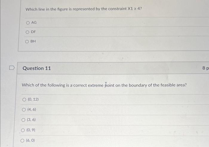 to two decimal places. Max Z = 5X1 + 2X2 C1: 2X1