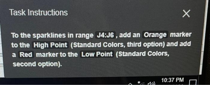 is an excel assignment Task Instructions Apply the General number format to