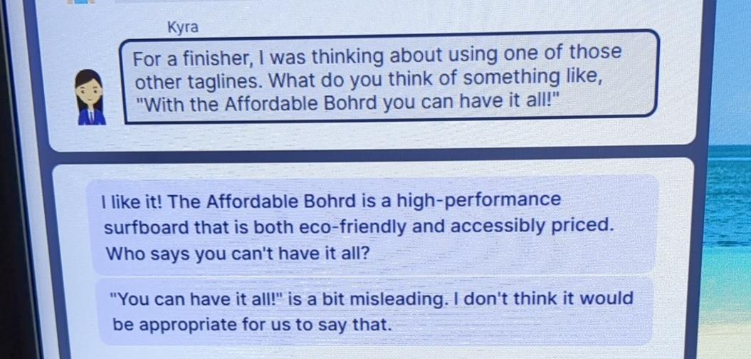  Kyra For a finisher, I was thinking about using one of