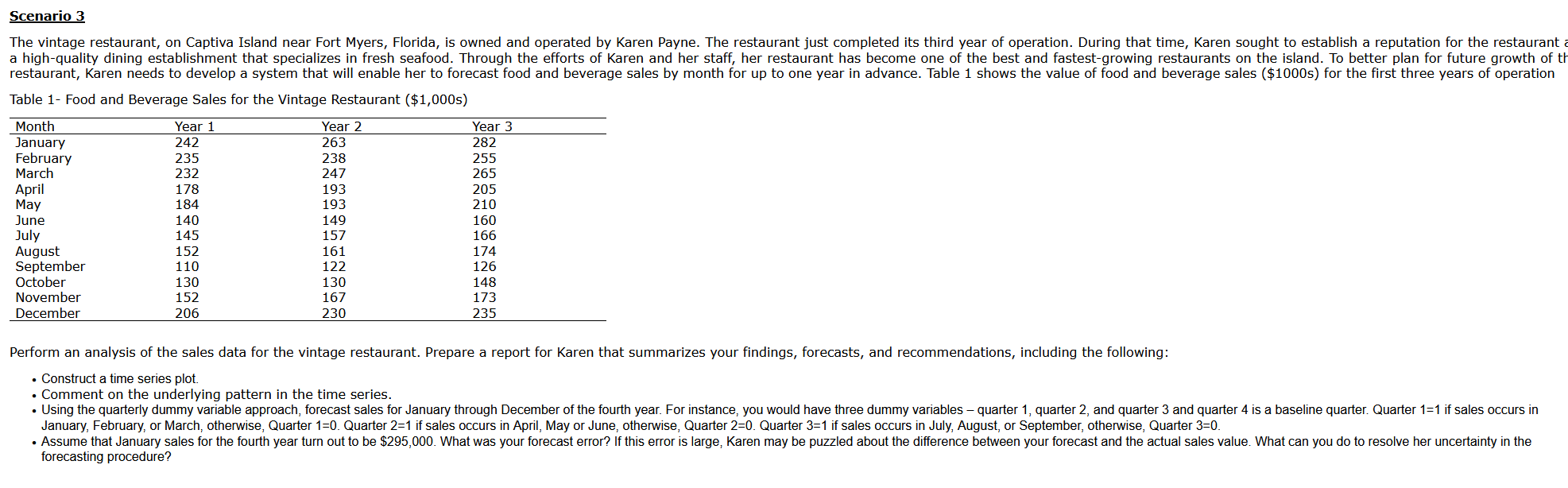 I have solved the first two bullet points. Can you please solve