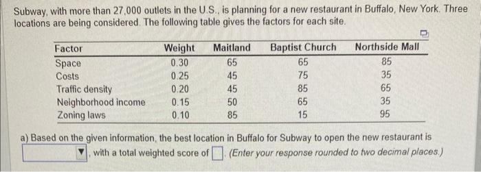 please explain how you got to your answer and actually answer the