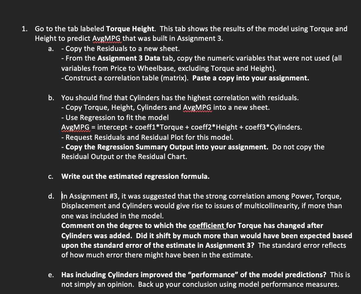  Go to the tab labeled Torque Height. This tab shows the