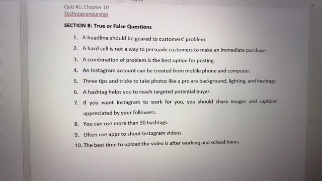 in a number of ways excopt A) Organizing contests and promotions B)