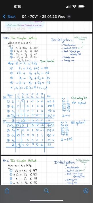 x1+2x2180 - Transformetion (2) 2x1+x2180 - Bnstruct IST. (3) x1x245 - Red: