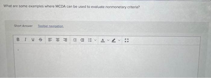 that affect our everyday lives and, very often, these decisions involve evaluating