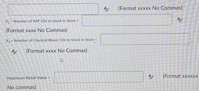 and Solve the following problem using Excel and Solver: 9. Music CD