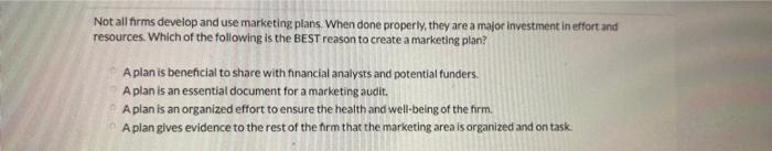 In terms of an overail marketing strategy which component is your responsibility?