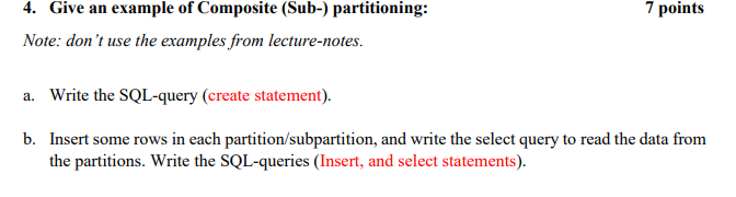 Employee_ID int, Employee_name varchar(40), Job_title varchar(30), Company_Name varchar(30) ); a. Construct list-partition