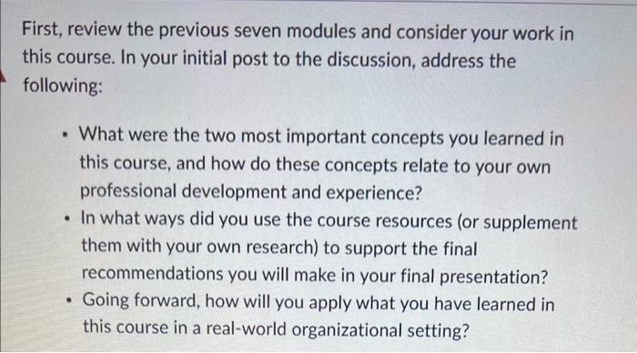 Consumer Behavior Course The most import would be Marketing Strategy, marketing segment,