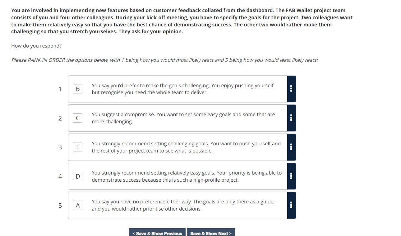  You are involved in implementing new features based on customer feedback