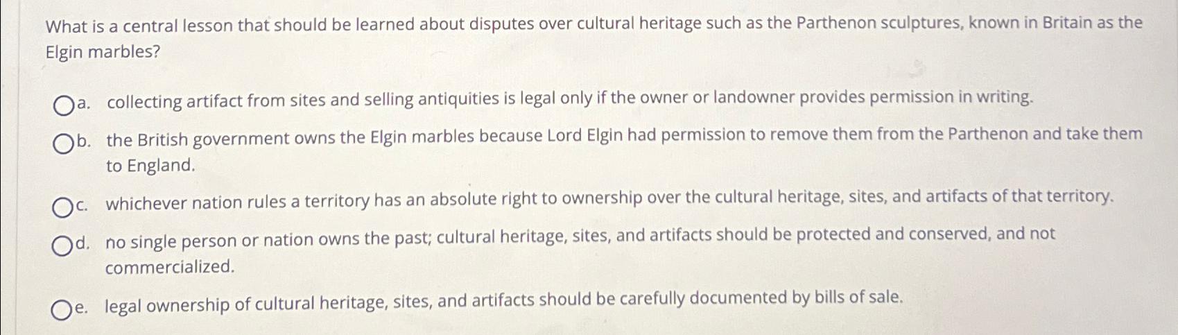  What is a central lesson that should be learned about disputes