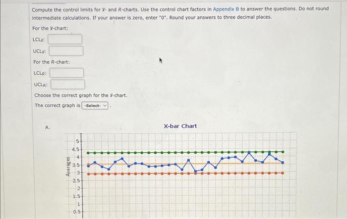 table below, were taken from a machining process over a 15-hour period.