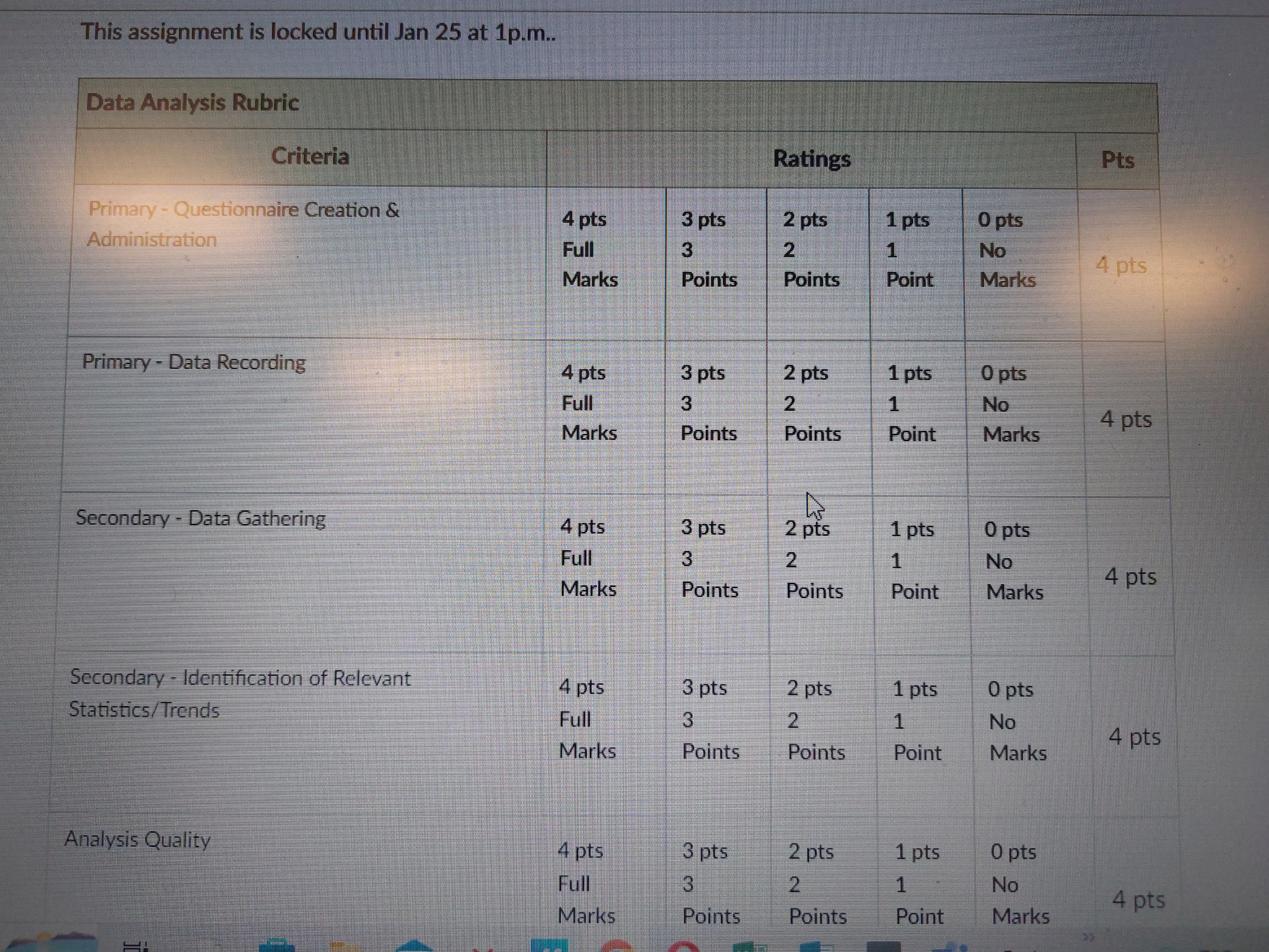  Assignment: Data Analysis Instructions: For this assignment, you will be working