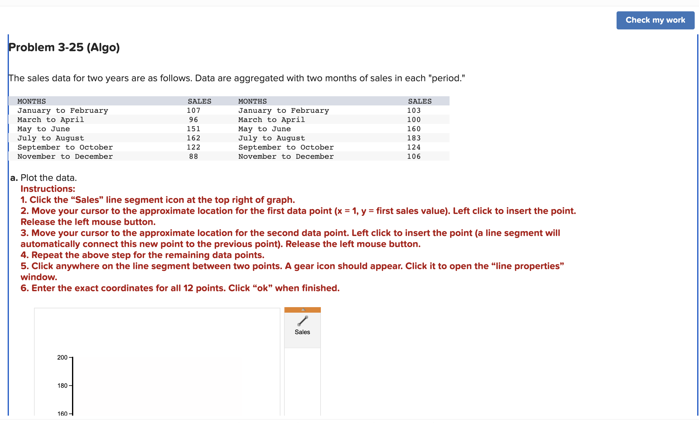 window. 6. Enter the exact coordinates for all 12 points. Click
