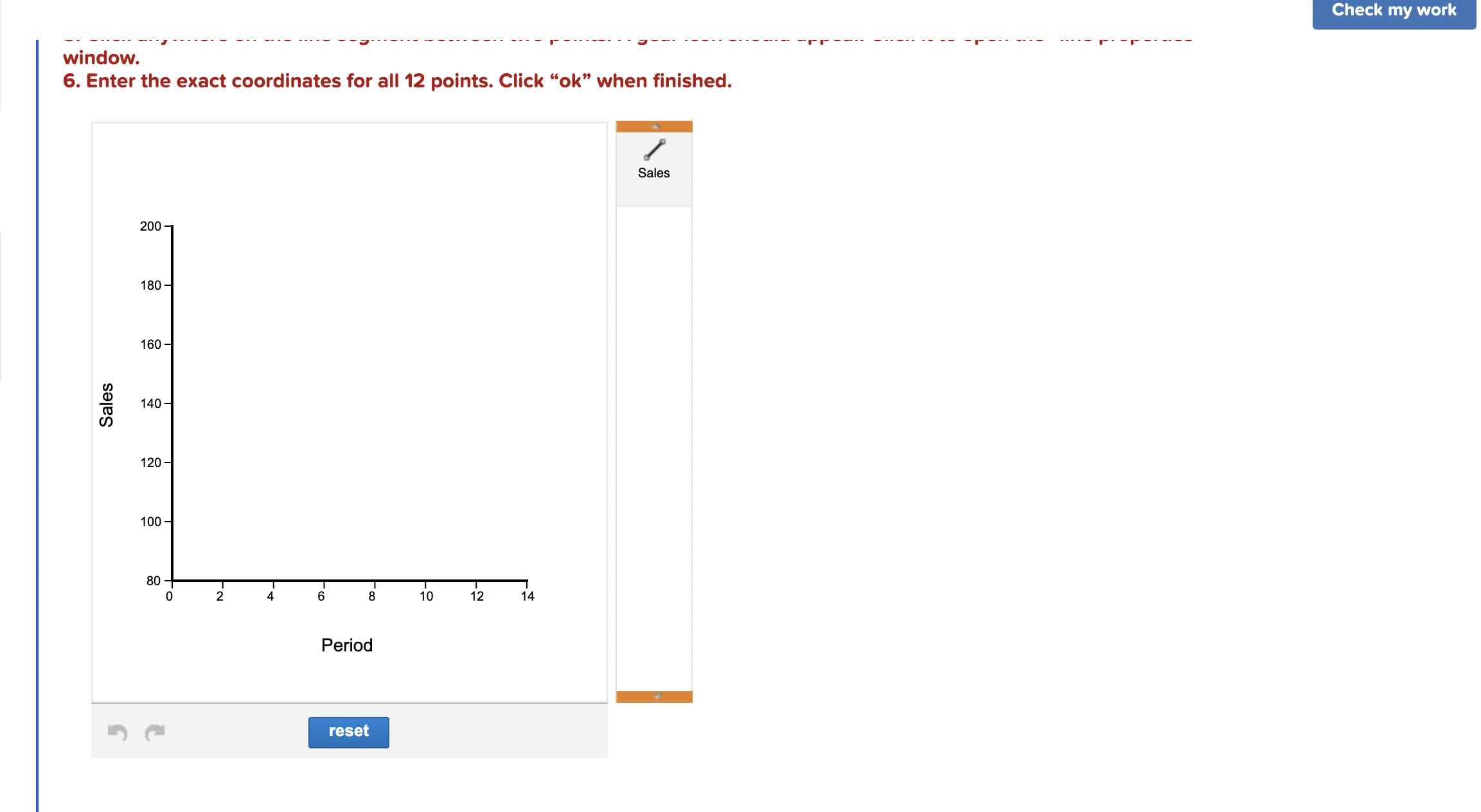 "ok" when finished. b. Fit a simple linear regression model to the