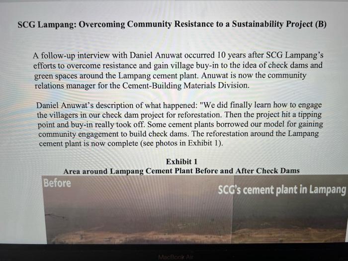 King of Thailand began to encourage Thai businesses to engage in sustainability