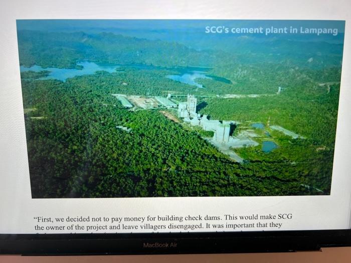 company that is also involved in chemicals and packaging. SCG's top leaders