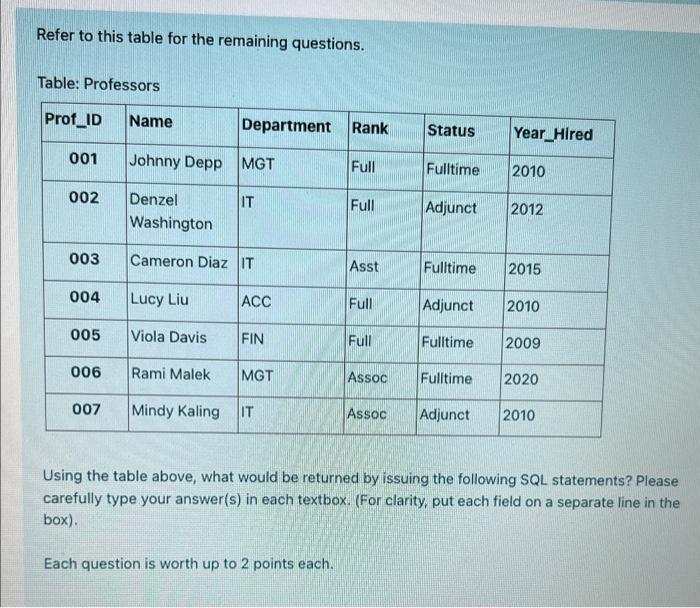  will thumbs up if done correctly Refer to this table for