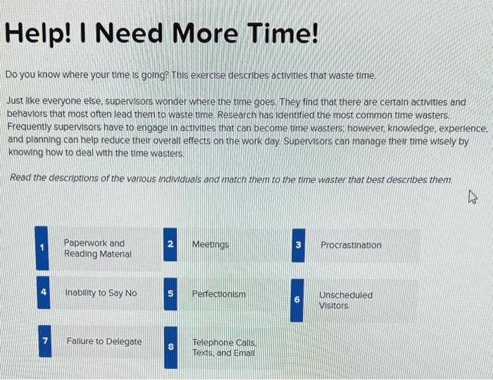  Do you know where your time is going? This exercise describes