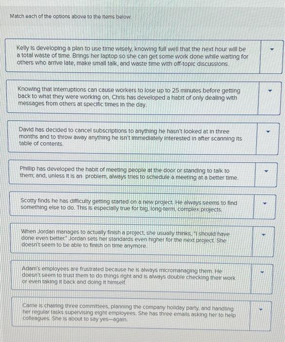 activities that waste time. Just like everyone else, supervisors wonder where the