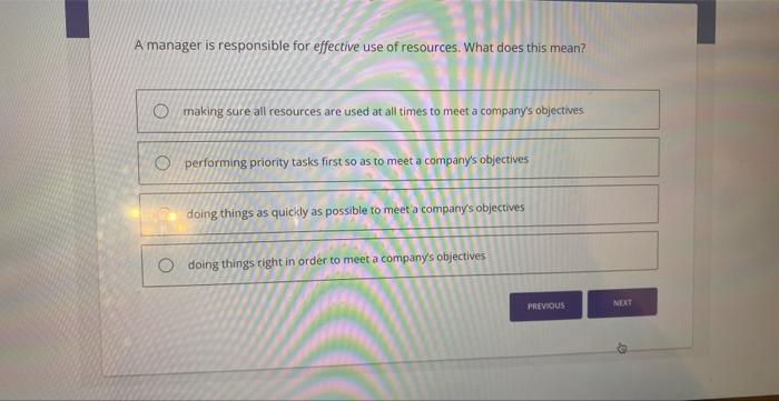 self is most important? socialism individualism collectivism hedonism A manager is responsible