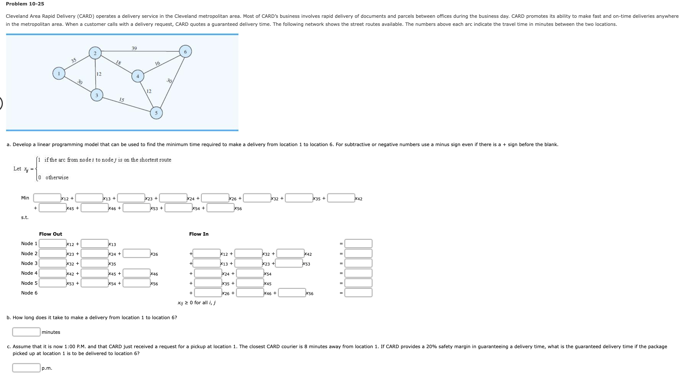 Problem 10-25 Hi can you please help me to solve this using