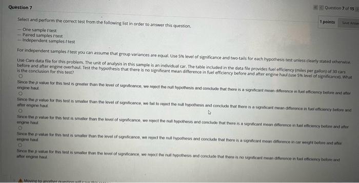 step by step and what would be the correct answer please) Select