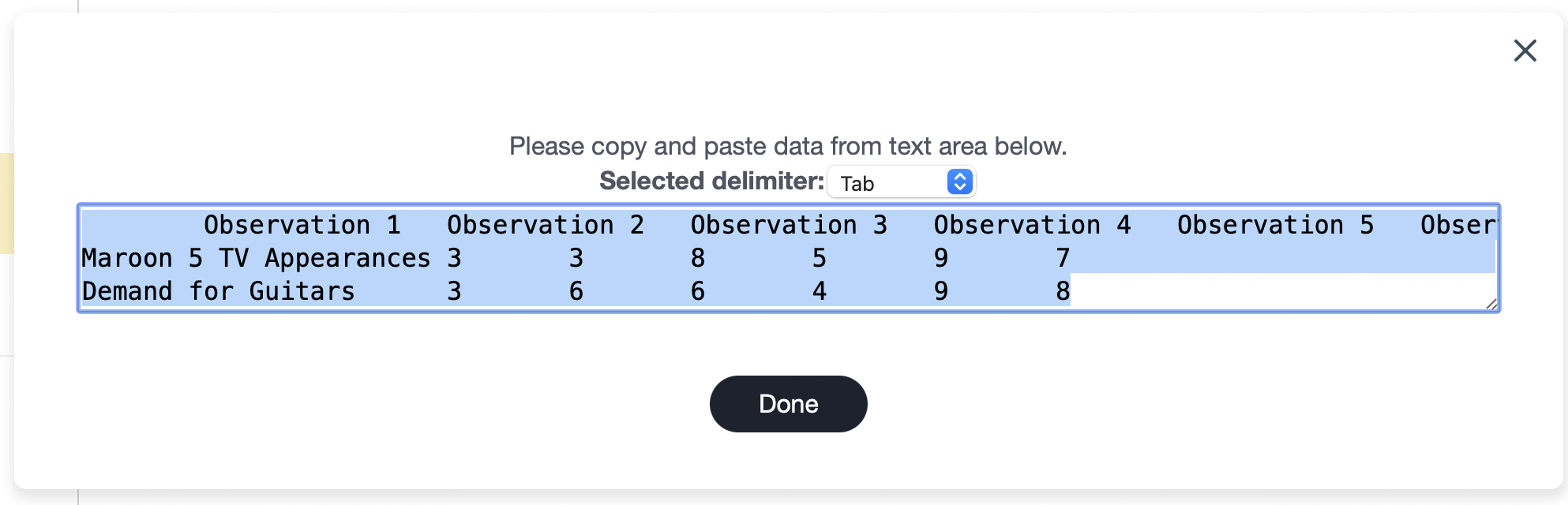 least-squares regression method, the equation for forecasting is (round your responses to