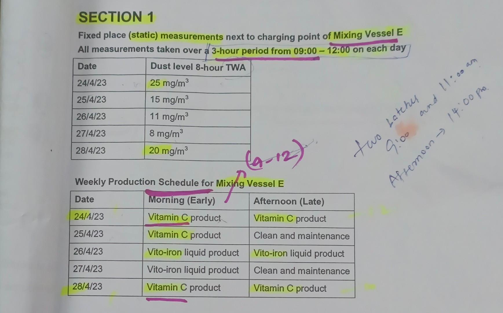  comment on what the numerical information indicates. especially I want information