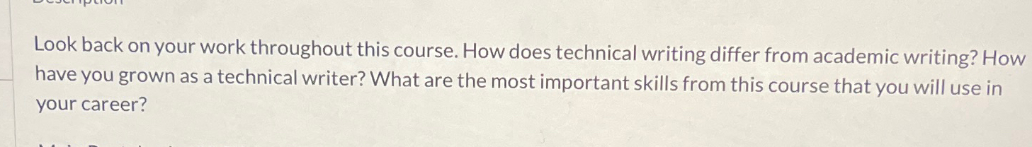  How does technical writing differ from academic writing? 