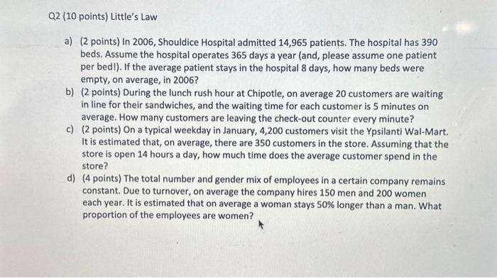 this is for supply chain management, pt 2 a) (2 points) In