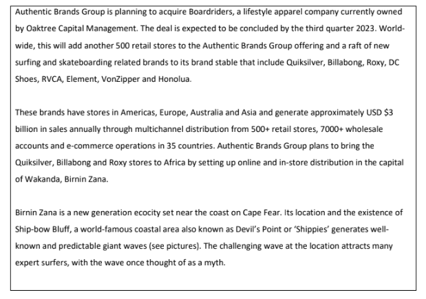 Answer the following questions using the models you have gained from this