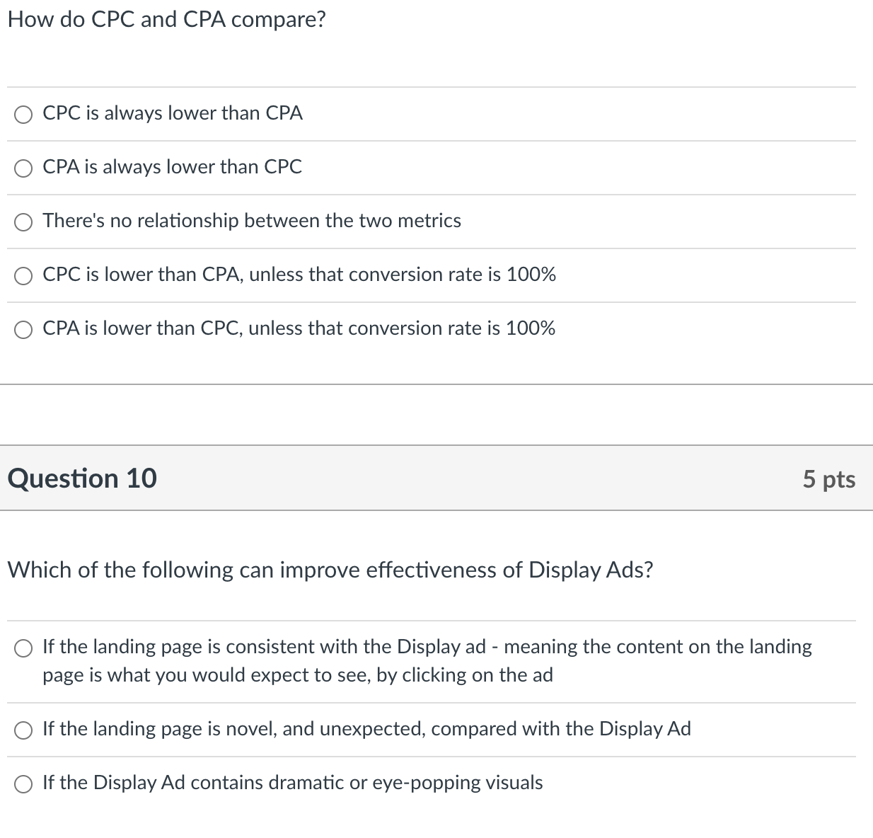  How do CPC and CPA compare? CPC is always lower than