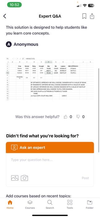 please explain answers This solution is designed to help students like you