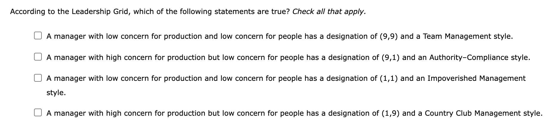 response. Thank you ! :) According to Likert's model of job-centered and