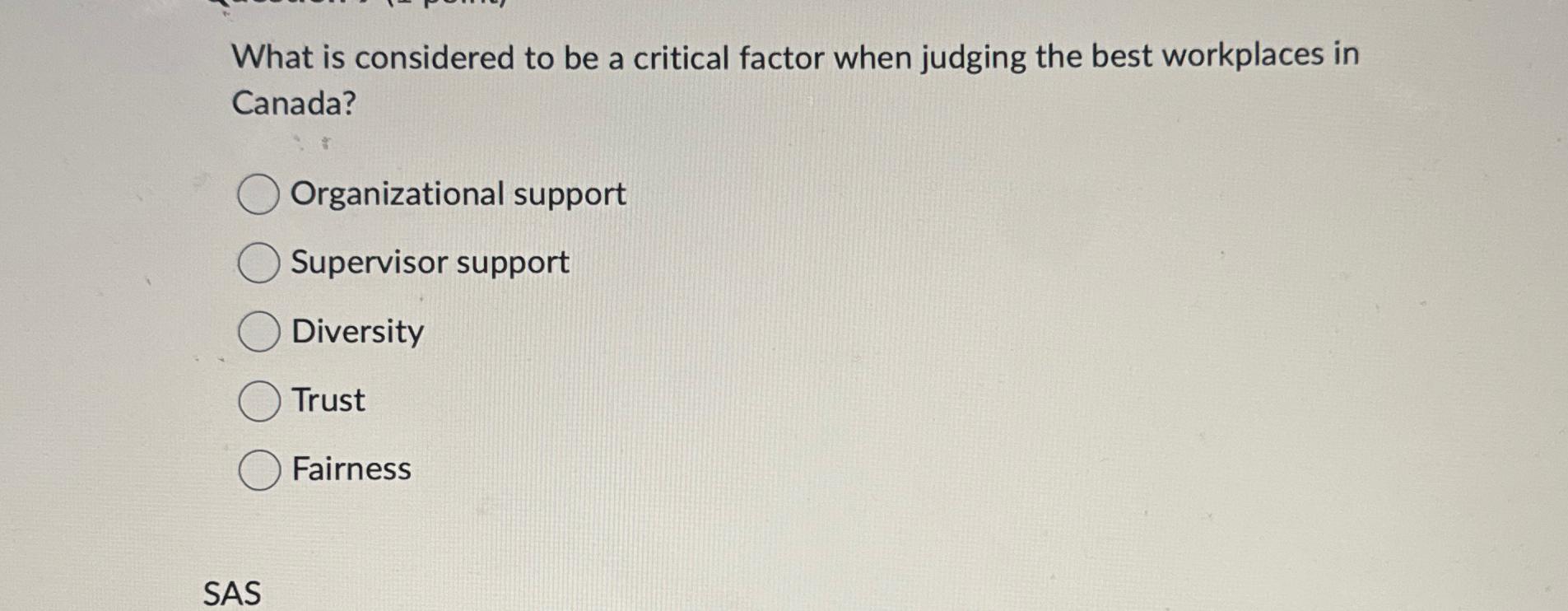  What is considered to be a critical factor when judging the