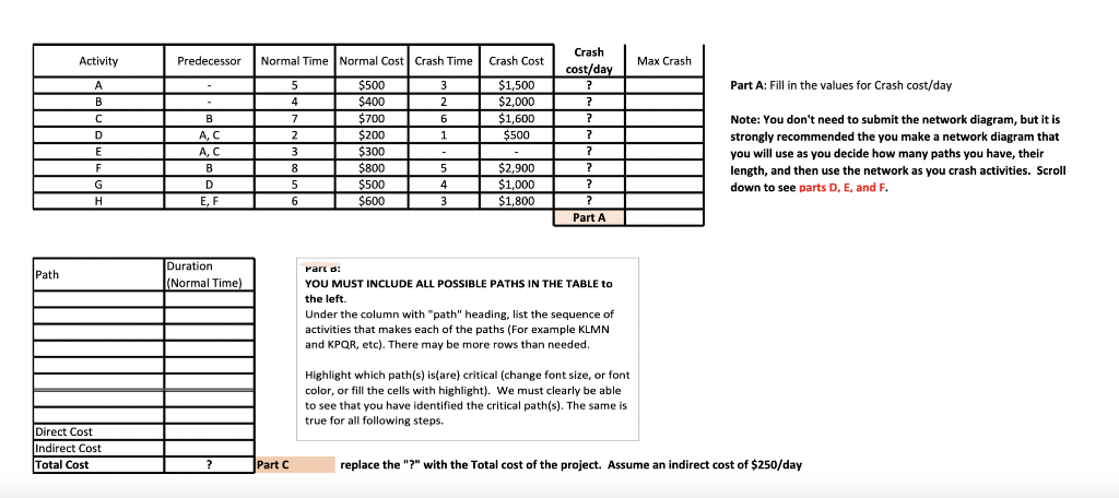 Problem #2 The tab "Problem #2 Crashing" - has the information for