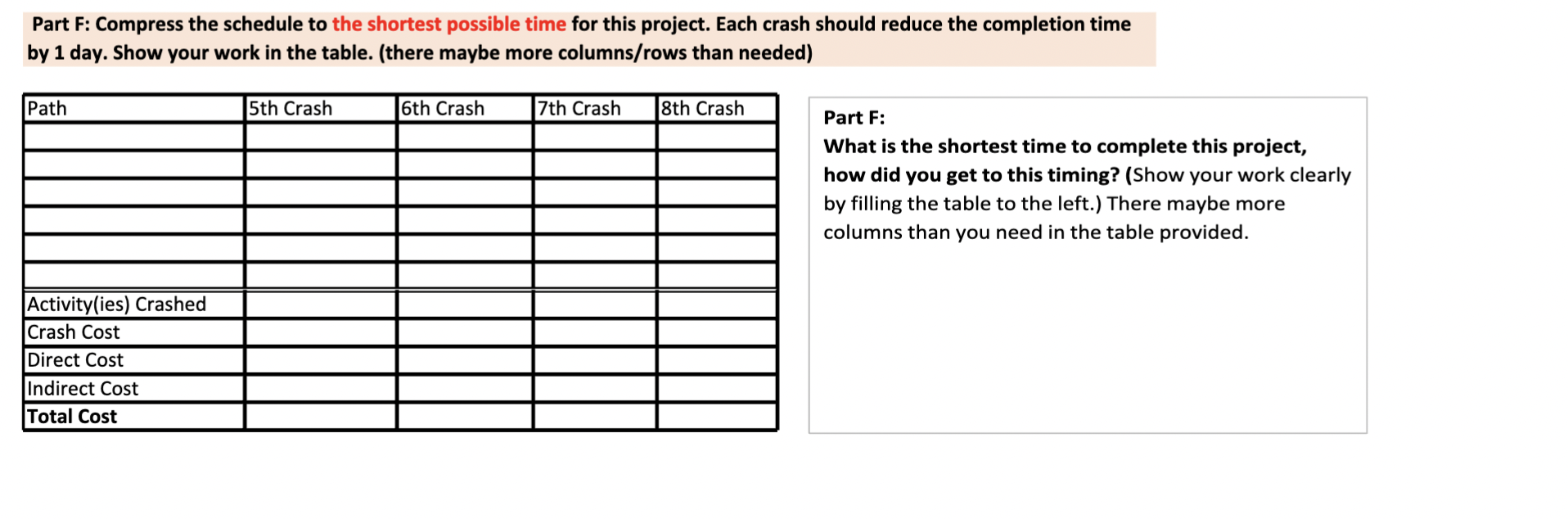 sure to scroll down to find parts: D, E and F. Assume