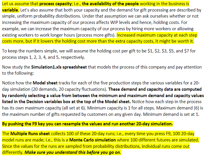 with the steps that are needed to be completed. To compute the