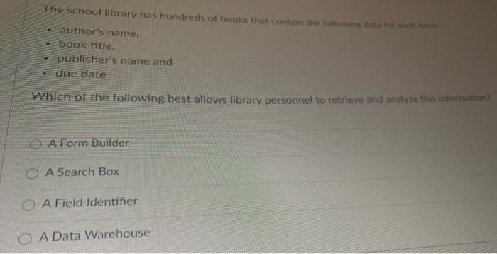 fiecause precision is necessary to place the pieces of informanion or data