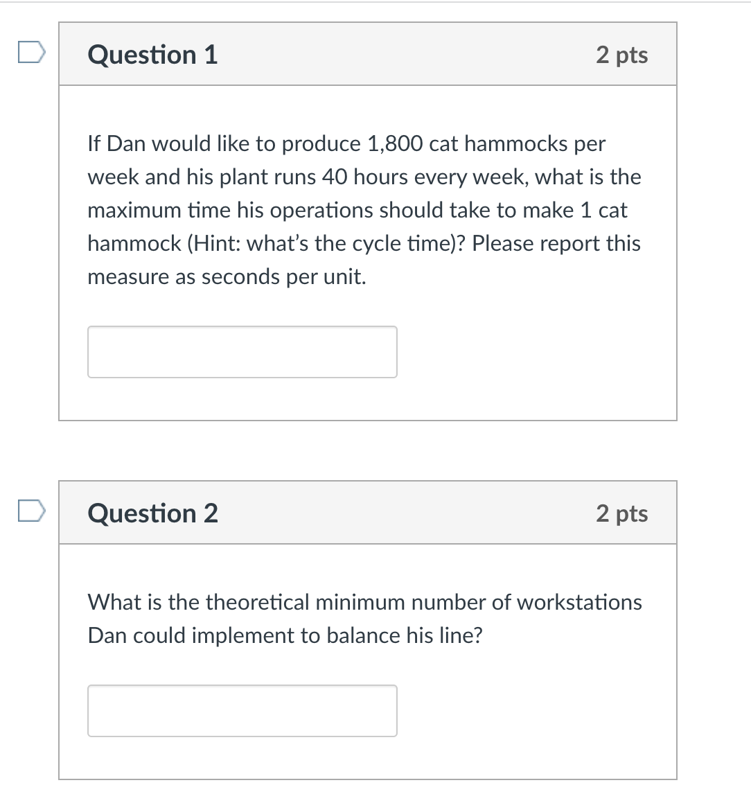 is considering expanding his production at Feline Sporty to include cat backpacks.