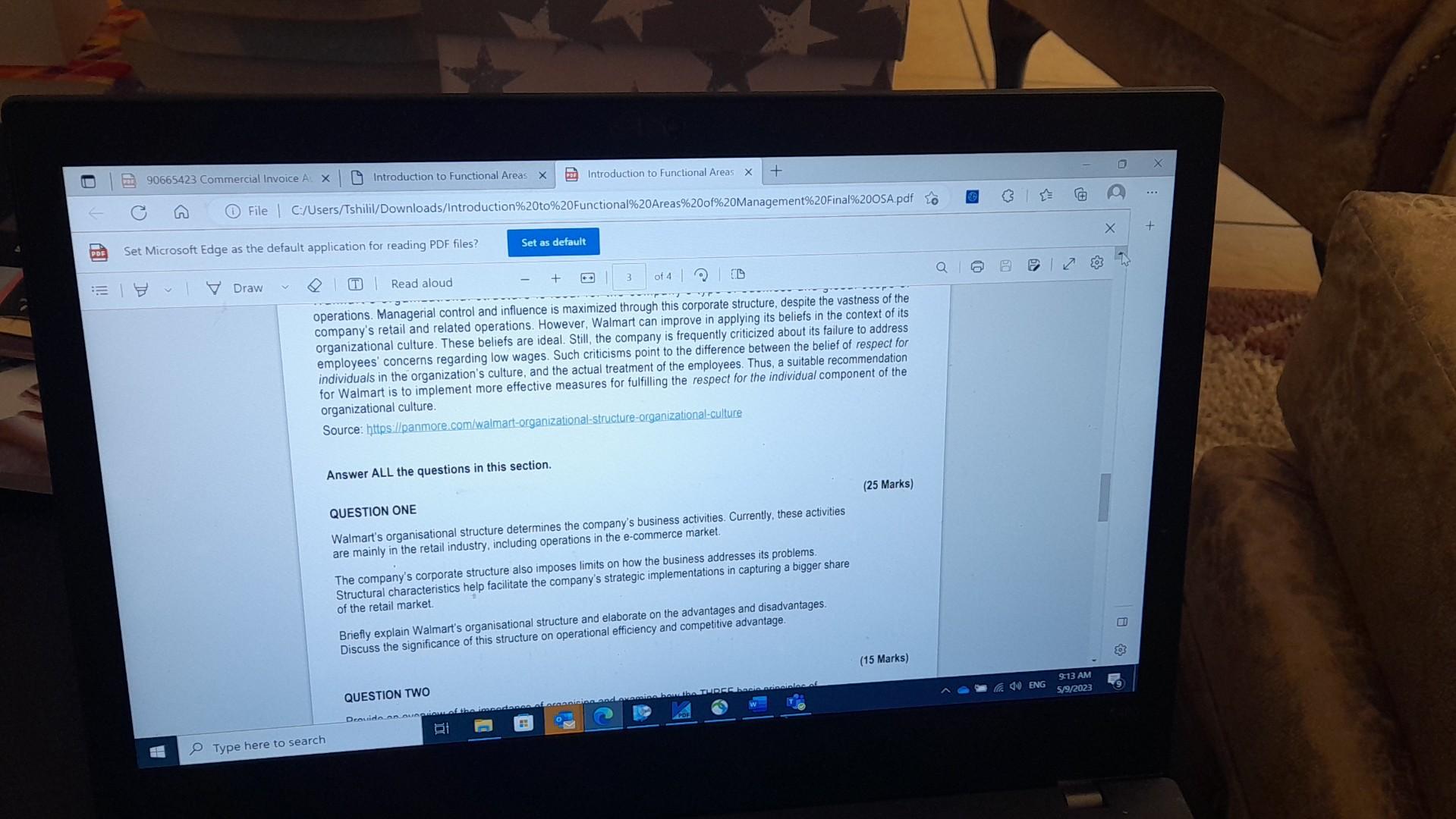  operations. Managerial control and influence is maximized through this corporate structure,