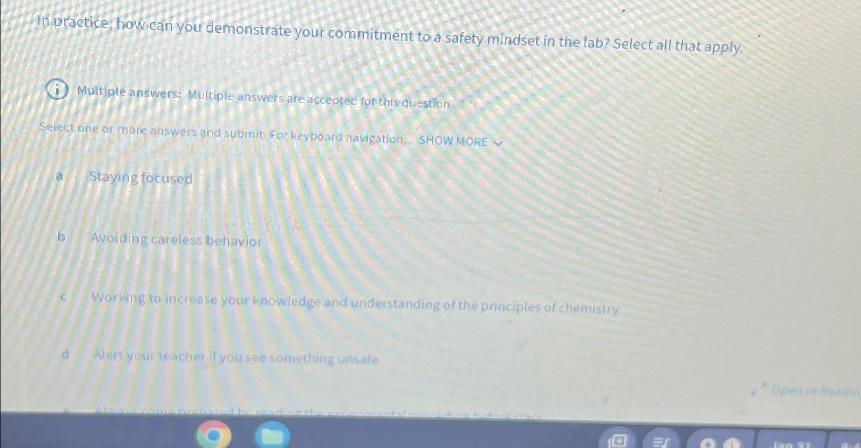  In practice, how can you demonstrate your commitment to a safety