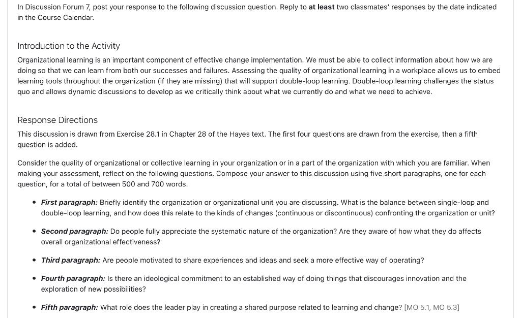 This is for a graduate level class. Any help would be appreciated!!!