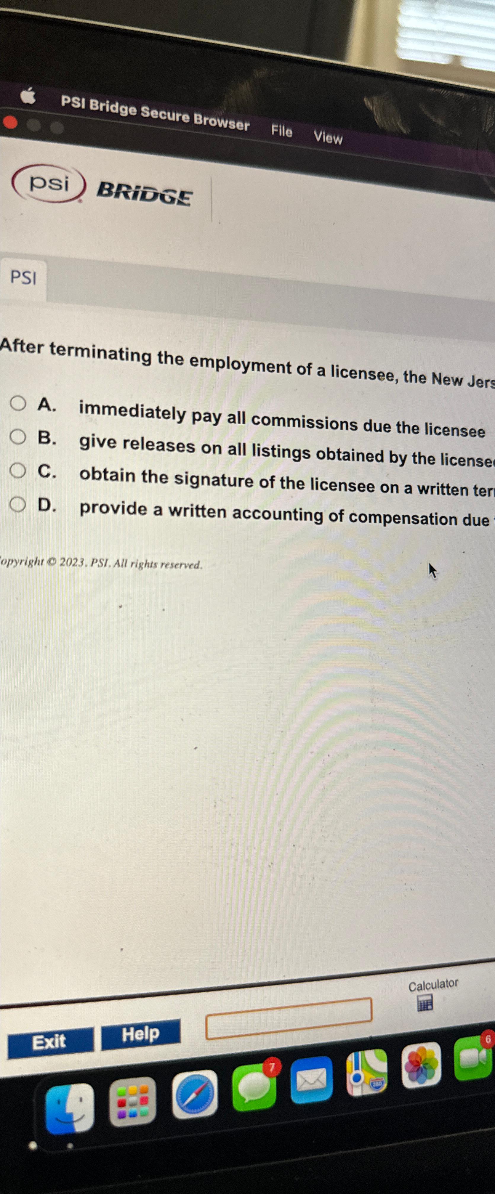  PsI Bridge Secure Browser File View psi BRIUGE PSI After terminating