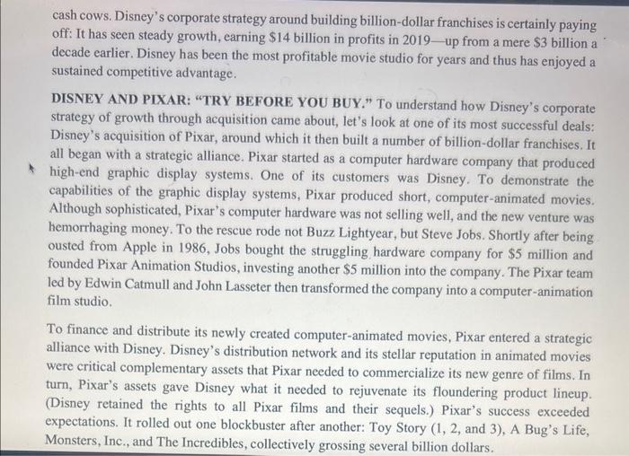 company and is world-renowned for its Walt Disney Studios and the popular