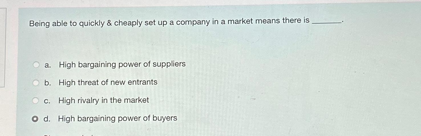  Being able to quickly & cheaply set up a company in