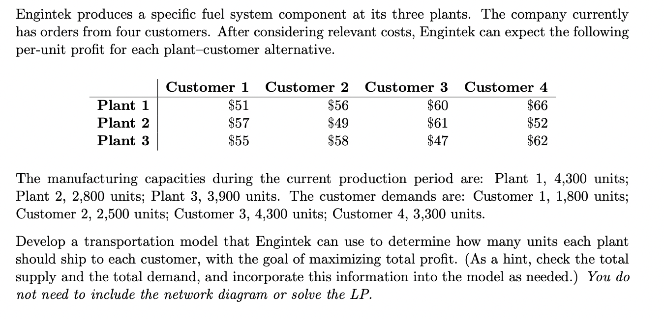 Please show all steps will rate Engintek produces a specific fuel system