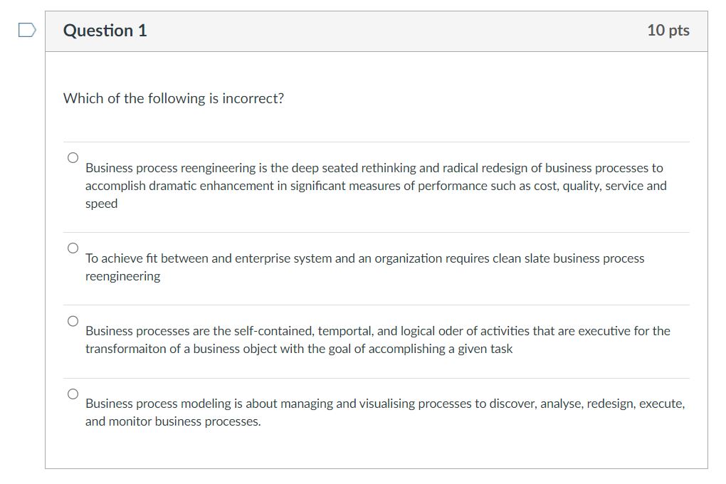 The centralised database of an ERP system facilitates physical integration The database