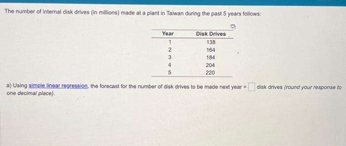 please help with this question! thank you ! The number of internal